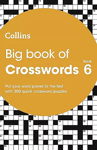 Big Book of Crosswords 6 cover