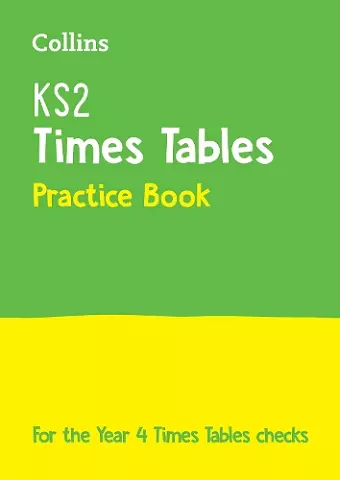 KS2 Times Tables Practice Workbook cover