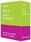 11+ Maths Flashcards cover