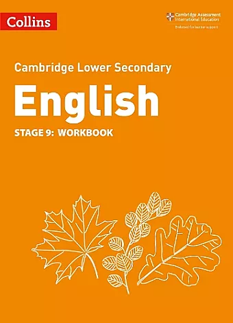 Lower Secondary English Workbook: Stage 9 cover