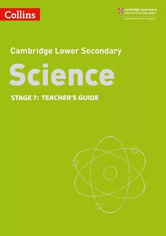 Lower Secondary Science Teacher’s Guide: Stage 7 cover