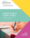 English Subject Leaders Toolkit cover