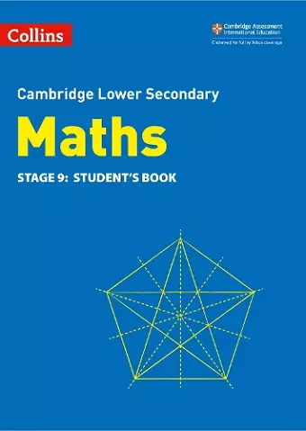 Lower Secondary Maths Student's Book: Stage 9 cover