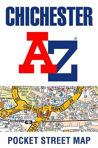 Chichester A-Z Pocket Street Map cover