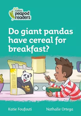 Do giant pandas have cereal for breakfast? cover