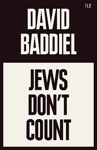 Jews Don’t Count cover