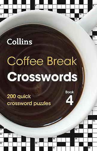Coffee Break Crosswords Book 4 cover
