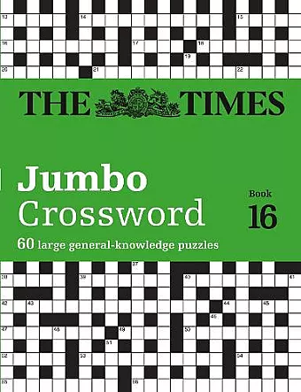 The Times 2 Jumbo Crossword Book 16 cover