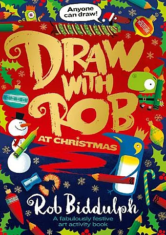 Draw with Rob at Christmas cover
