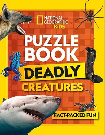 Puzzle Book Deadly Creatures cover