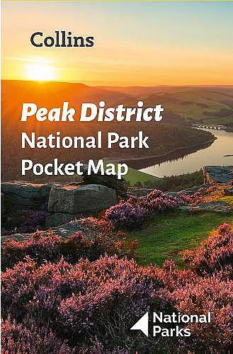Peak District National Park Pocket Map cover