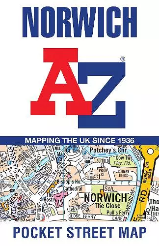 Norwich A-Z Pocket Street Map cover