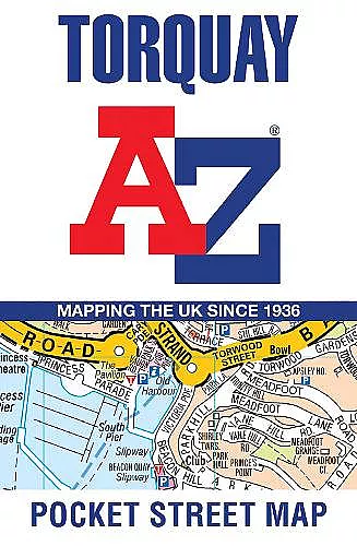 Torquay A-Z Pocket Street Map cover