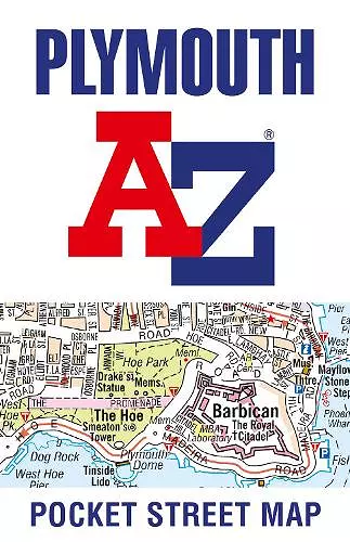 Plymouth A-Z Pocket Street Map cover