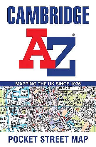 Cambridge A-Z Pocket Street Map cover