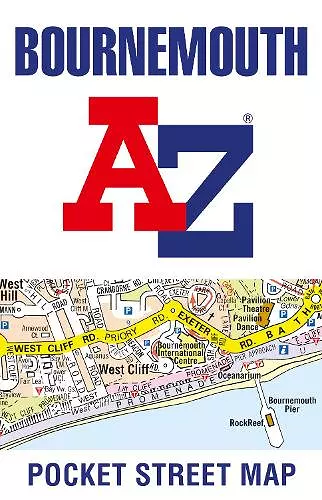 Bournemouth A-Z Pocket Street Map cover