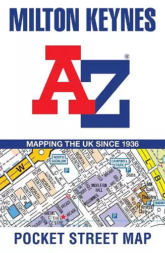 Milton Keynes A-Z Pocket Street Map cover