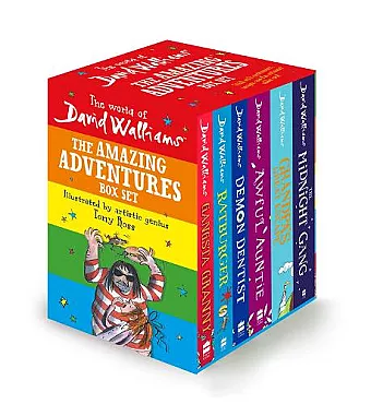 The World of David Walliams: The Amazing Adventures Box Set cover
