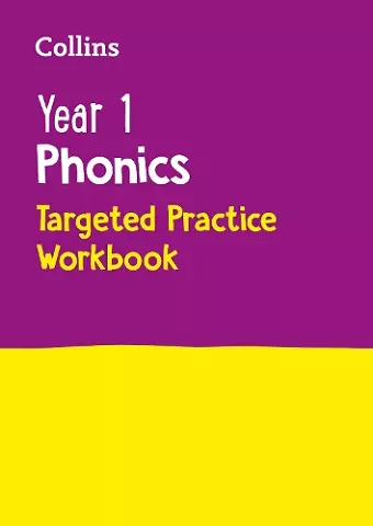 Year 1 Phonics Targeted Practice Workbook cover