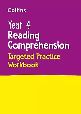 Year 4 Reading Comprehension Targeted Practice Workbook cover