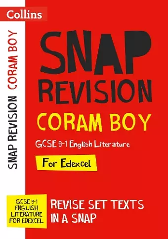 Coram Boy Edexcel GCSE 9-1 English Literature Text Guide cover