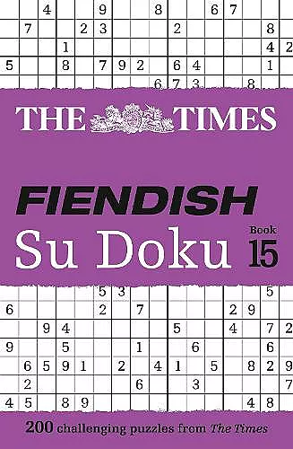 The Times Fiendish Su Doku Book 15 cover