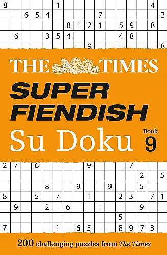 The Times Super Fiendish Su Doku Book 9 cover