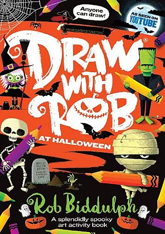 Draw With Rob at Halloween cover