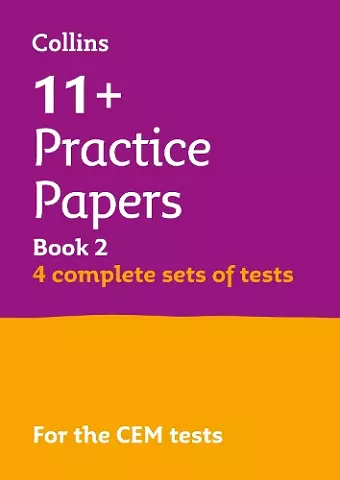 11+ Verbal Reasoning, Non-Verbal Reasoning & Maths Practice Papers Book 2 (Bumper Book with 4 sets of tests) cover