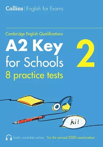 Practice Tests for A2 Key for Schools (KET) (Volume 2) cover