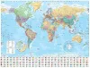 Collins World Wall Laminated Map cover