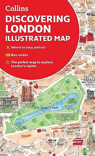 Discovering London Illustrated Map cover