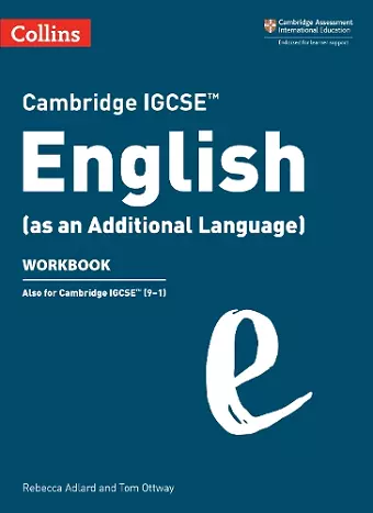 Cambridge IGCSE English (as an Additional Language) Workbook cover
