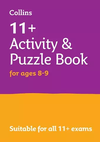 11+ Activity and Puzzle Book for ages 8-9 cover