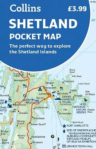 Shetland Pocket Map cover