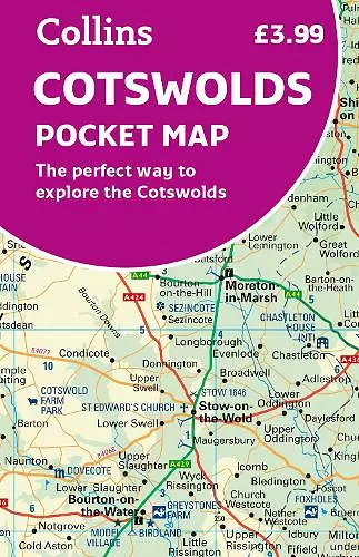 Cotswolds Pocket Map cover