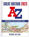 Great Britain A-Z Road Atlas 2023 (A4 Spiral) cover