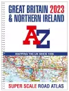Great Britain A-Z Super Scale Road Atlas 2023 (A3 Spiral) cover