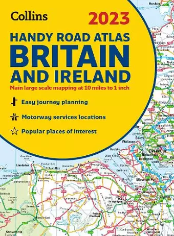 2023 Collins Handy Road Atlas Britain and Ireland cover
