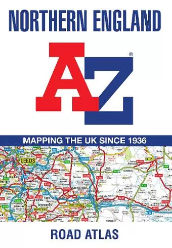 Northern England A-Z Road Atlas cover