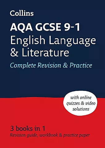 AQA GCSE 9-1 English Language and Literature Complete Revision & Practice cover