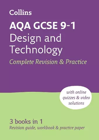 AQA GCSE 9-1 Design & Technology Complete Revision & Practice cover