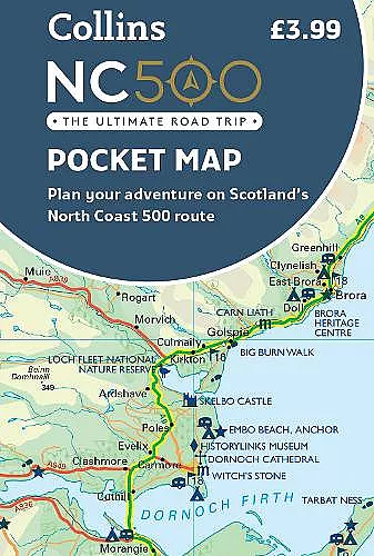 NC500 Pocket Map cover