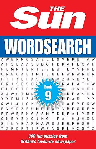 The Sun Wordsearch Book 9 cover