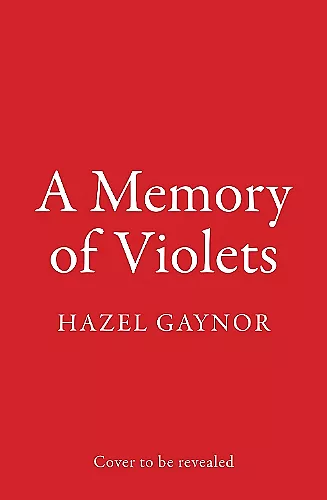 A Memory of Violets cover
