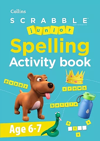 SCRABBLE™ Junior Spelling Activity book Age 6-7 cover