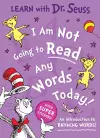 I Am Not Going to Read Any Words Today cover