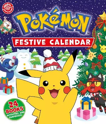 Pokemon: Festive Calendar: A festive collection of 24 books, activities and surprises! cover