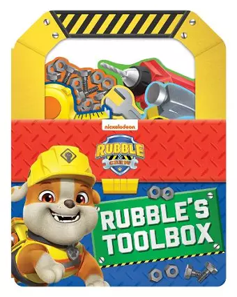 PAW Patrol Rubble’s Toolbox: A Carry-Along Board Book cover