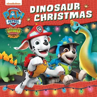 Paw Patrol Dinosaur Christmas Picture book cover